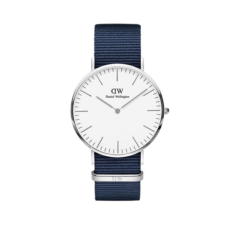 20. Daniel Wellington Classic 40 Bayswater Silver White Dial Watch 原價 HK$1480 | 特價 HK$750