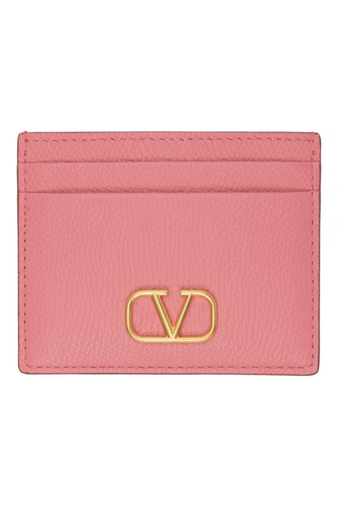 VALENTINO GARAVANI Pink VLogo Card Holder 原價 HK$ 2400 | 31% OFF 優惠價 HK$ 1656