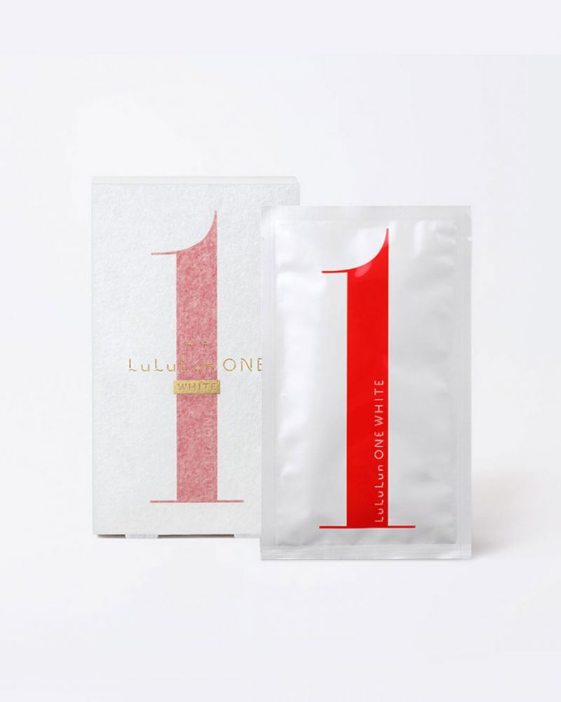 LuLuLun ONE WHITE│售價：¥1,650(含稅)/5片