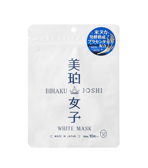 BIHAKU JOSHI White mask│售價：¥880(含稅)/10片