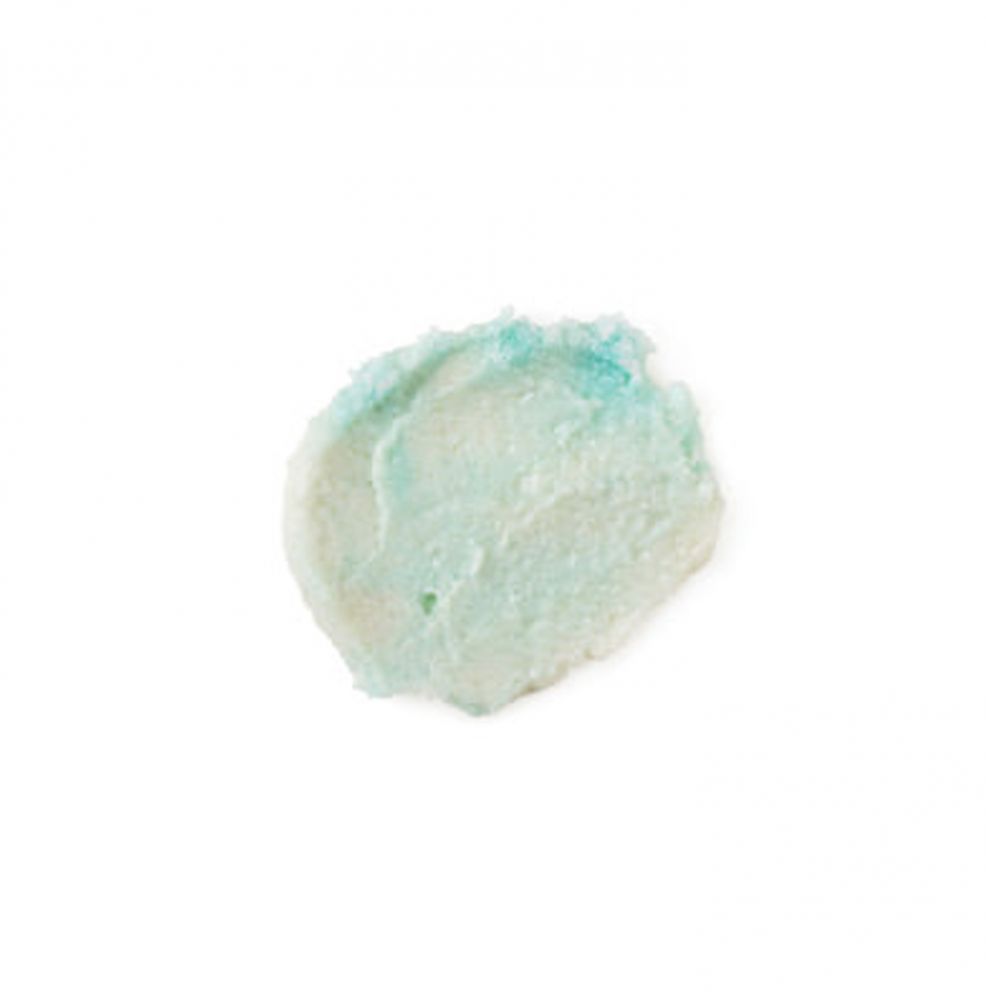 海洋水晶磨砂膏 － 自然防腐配方｜HK$180/120g：磨砂膏含有青檸、西柚和大量海鹽，為肌膚帶來良好的磨砂功效之餘，同時喚醒肌膚狀態。