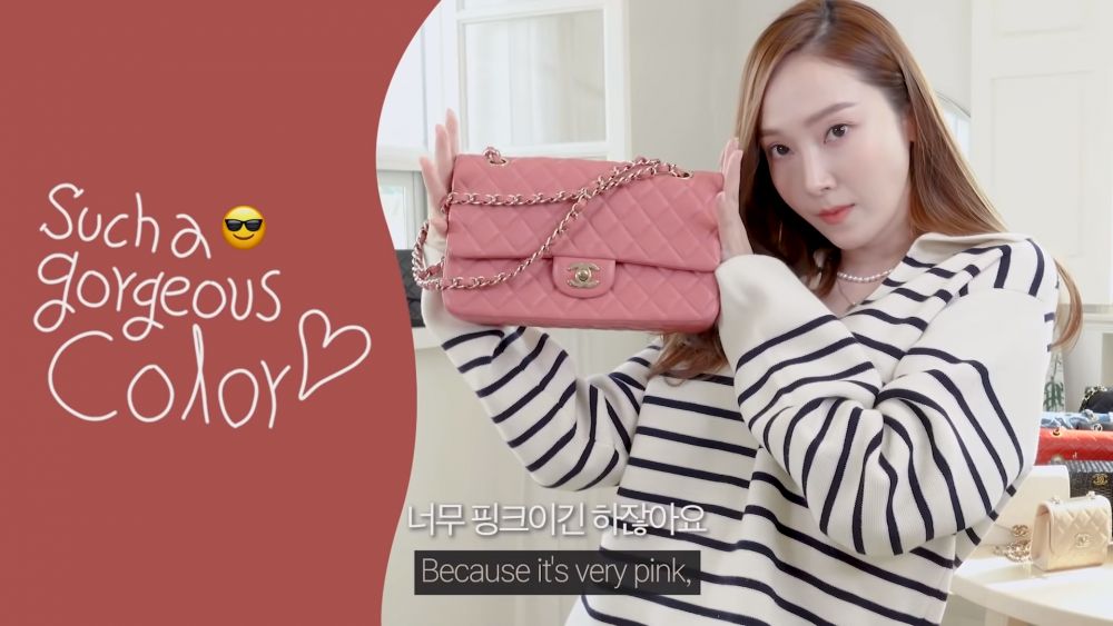 4/ Pink Classic Flap Bag視乎手袋尺寸，售價約57,600萬港元