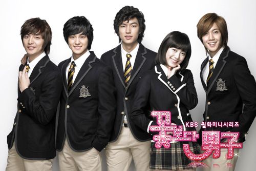 2009年《花樣男子》| 最高收視率：33.5% 主演：李敏鎬、具惠善、金賢重金汎、金俊、金昭誾