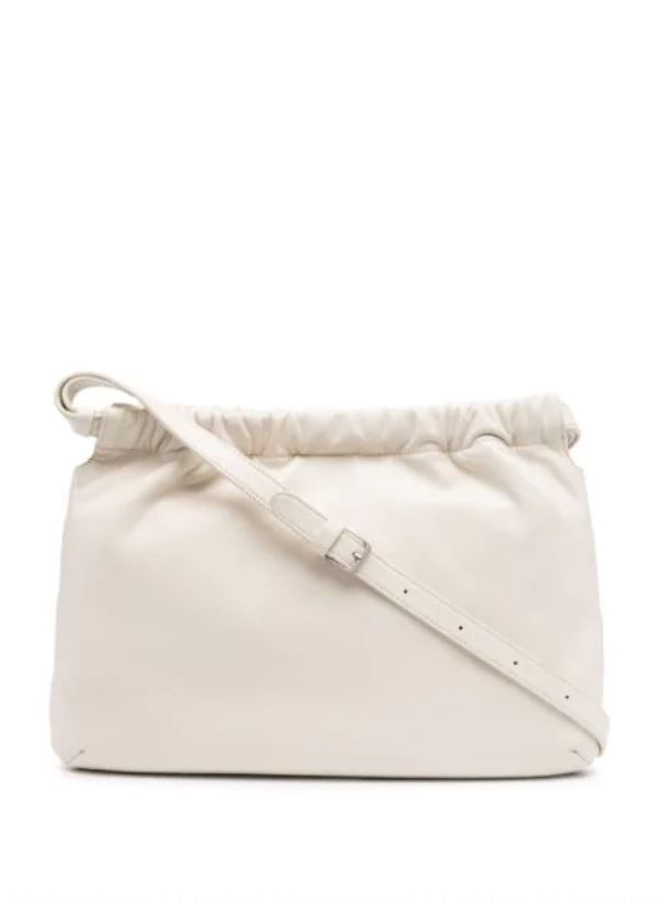 agnès b. drawstring leather shoulder bag  原價HK$2,690｜6折HK$1,614