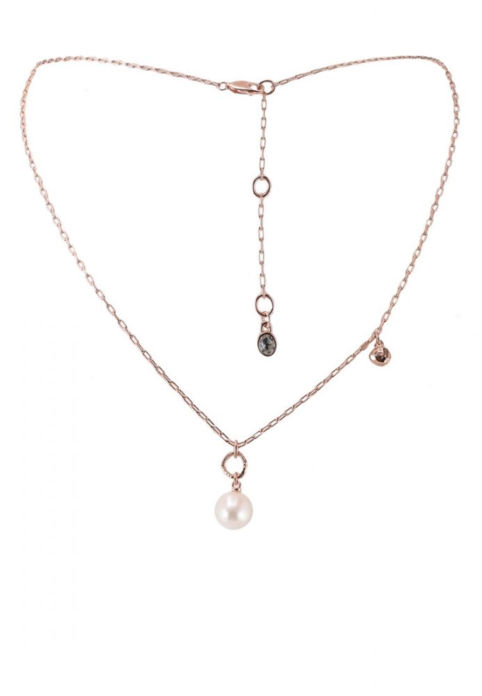 18K Rose Gold Plated Chillout Pearl Necklace 原價HK$ 1,390.00｜折後HK$ 934.90