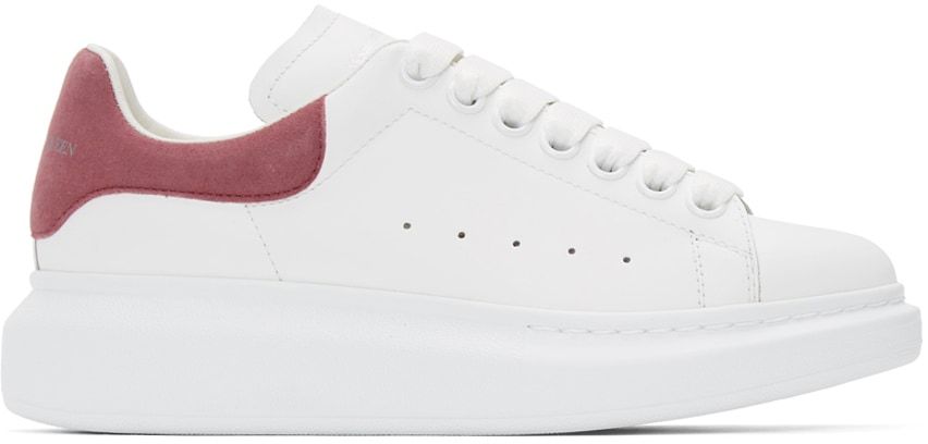 ALEXANDER MCQUEEN SSENSE Exclusive White & Pink Oversized Sneakers 現價2662 原價3750 (29% OFF) 