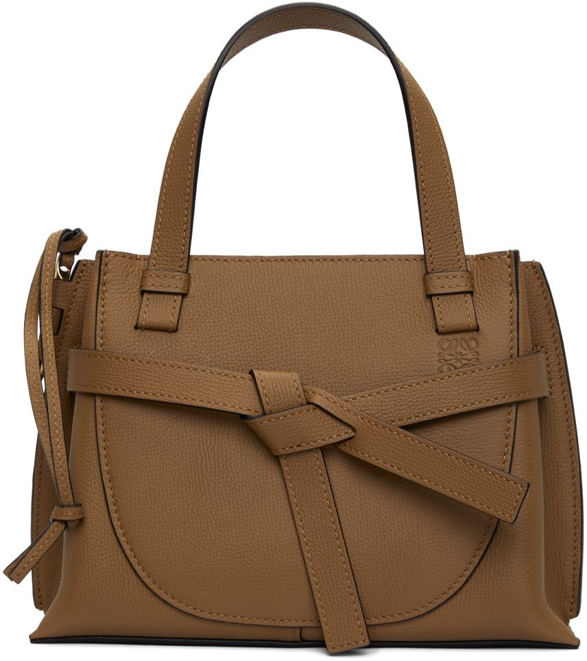 Tan Mini Gate Top Handle Bag | 原價 HK$ 18650 | 34% Off優惠價 HK$ 13056 