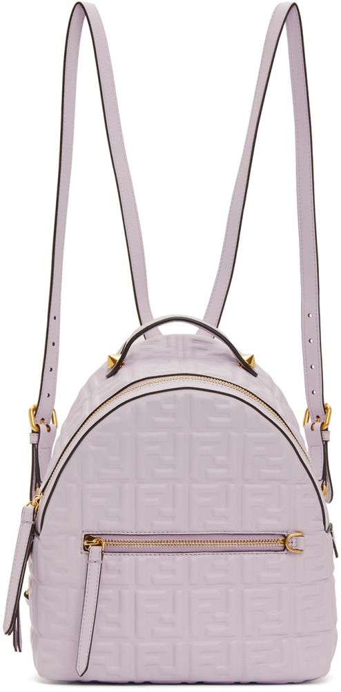 Purple Mini 'Fendi Forever' Backpack | 原價 HK$ 18800 | 15% OFF 優惠價 HK$ 15980