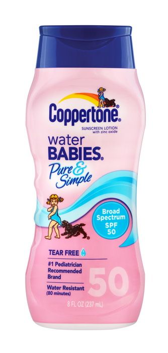 COPPERTONE 水寶寶嬰幼兒輕薄防曬露 SPF 50 