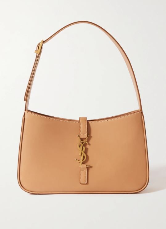 SAINT LAURENT Leather shoulder bag 網購價 £1,510 | 香港官網售價：HK$ 13,500