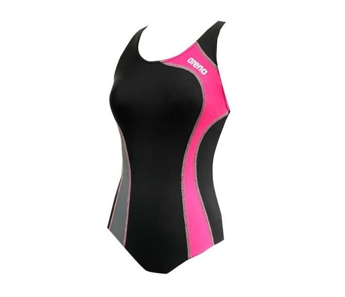 ARENA Swimwear Ladies' SLIM CURVE BLOCK UBACK 1 PIECE, BLACK  售價 HK$ 319