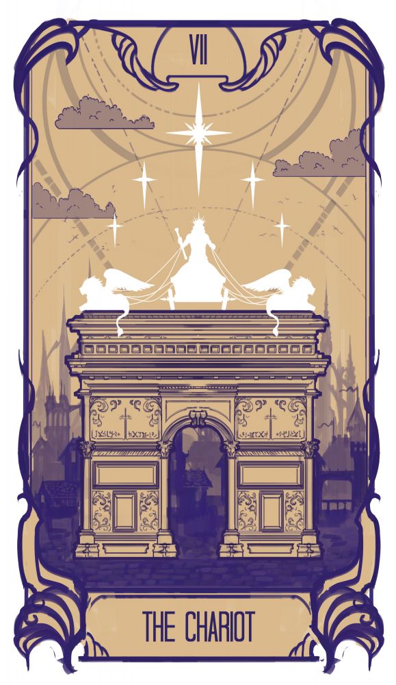 選擇D：戰車逆位  你是個意志力強大的人，工作能力也很強，在野心與能力兼具的情況下，會有很多工作機會等著你，別人看重你的能力，所以在轉換工作的時候，你也面臨著很多挑戰，在追求好的路上，危機四伏是必然的，但戰車這張牌意味著像戰士般的你，擁有越挫越勇的本事，不要變得保守，勇敢地向更好的工作奔跑吧。