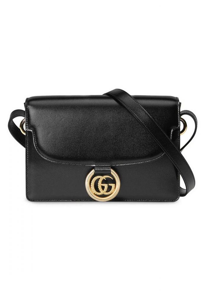 GG Ring Shoulder Bag in Black | 原價 HK$ 24,570 | 現售 HK$ 20,890