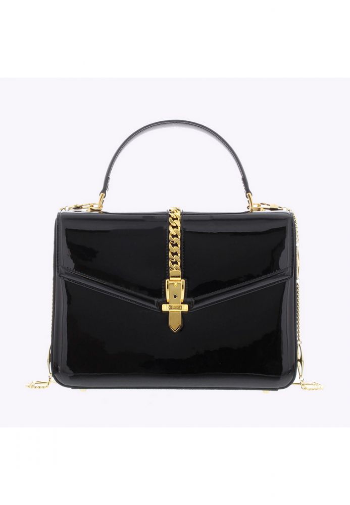 Sylvie 1969 Shoulder Bag in Black | 原價 HK$ 34,870 | 現售 HK$ 29,650