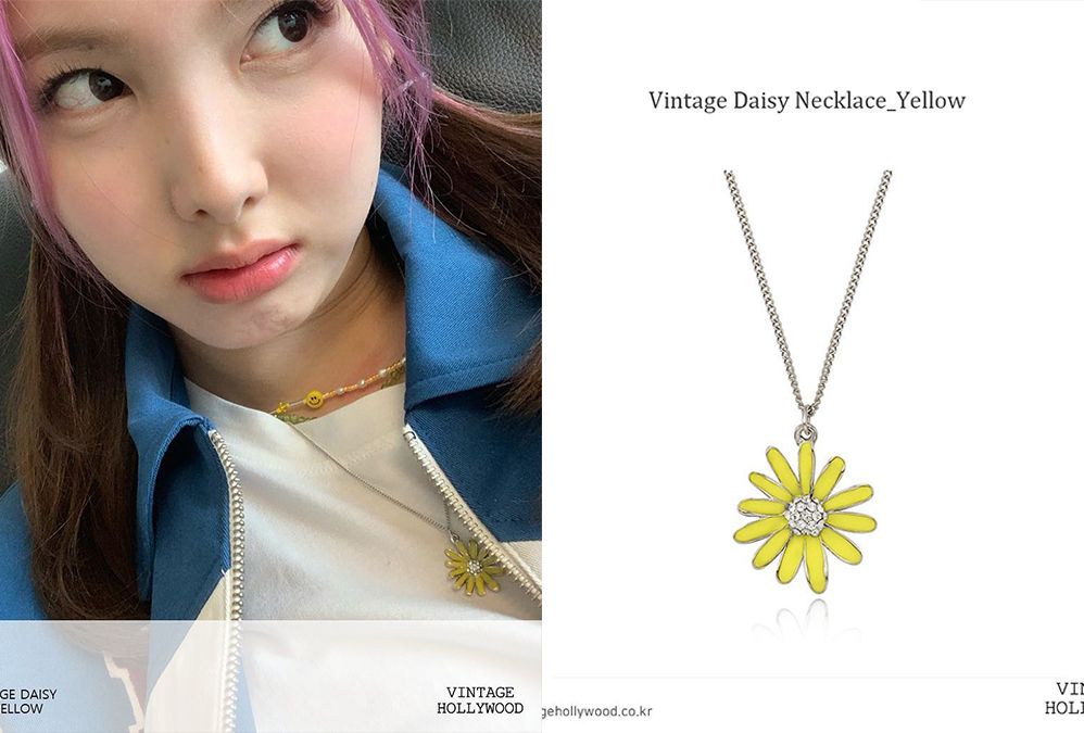 Vintage Daisy Necklace｜₩69,000