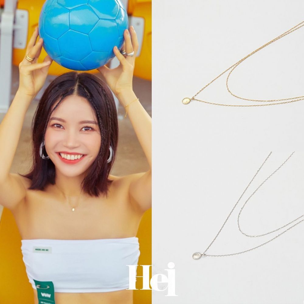 little coin layered necklace｜₩48,000