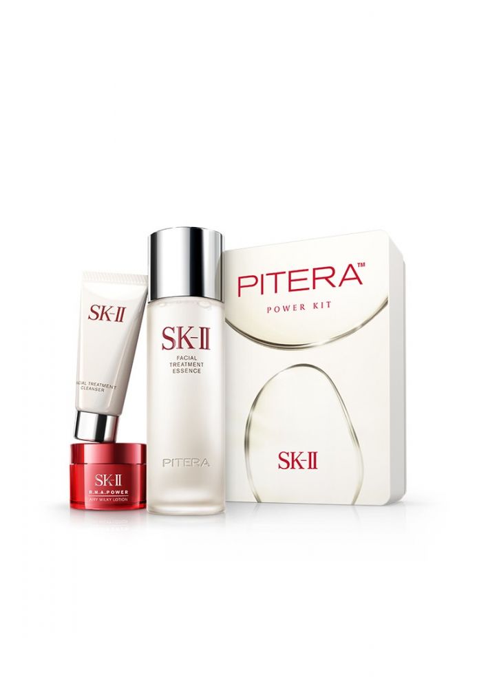 Pitera Power Kit 3pcs Set : 1.Facial Treatment Essence 75ml 2.Cleanser 20ml 3.R.N.A. Airy Milky Lotion 15g - LANE BEAU PLAZA   | 原價 HK$ 1,250 | 現售 HK$ 780 | 額外再8折 HK$ 624