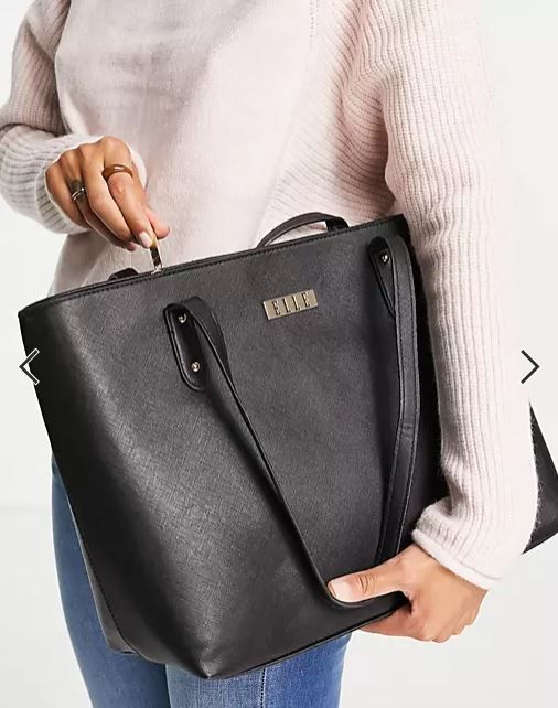 Elle tote bag in black 原價HKD$634.92 現價HKD$330.16 (-47%)