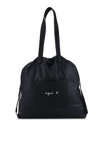 agnès b. Casual Drawstring Bag HK$ 1,490（買2件額外7折；買3件額外65折）