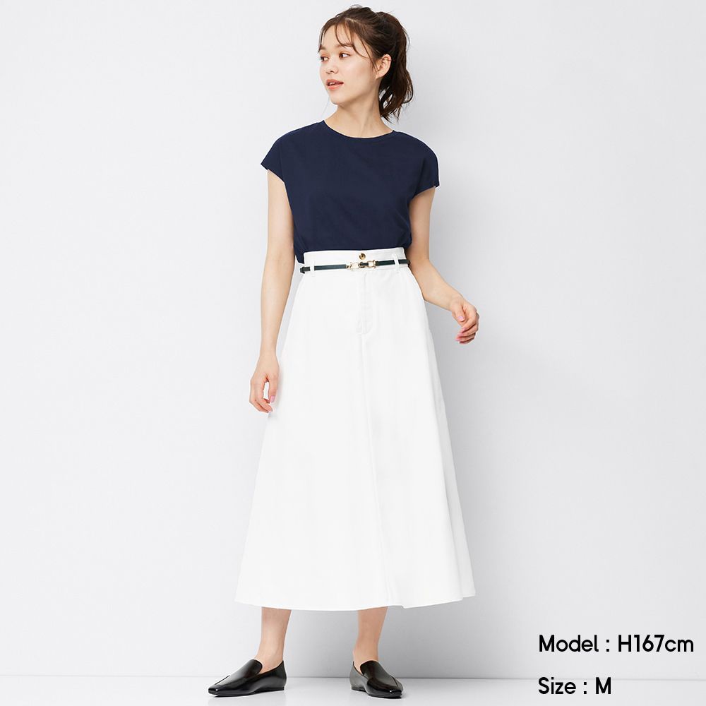 Cotton blend A-line skirt  | 原價 HK$ 179 | 現售 HK$ 79