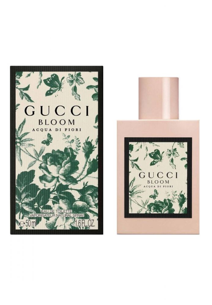 Gucci - Bloom Aqua Di Fiori Eau De Toilette Spray 50ml |  原價 HK$ 938 | 現售 HK$ 610 (輸入優惠碼20BEAUMIX，即享額外8折)