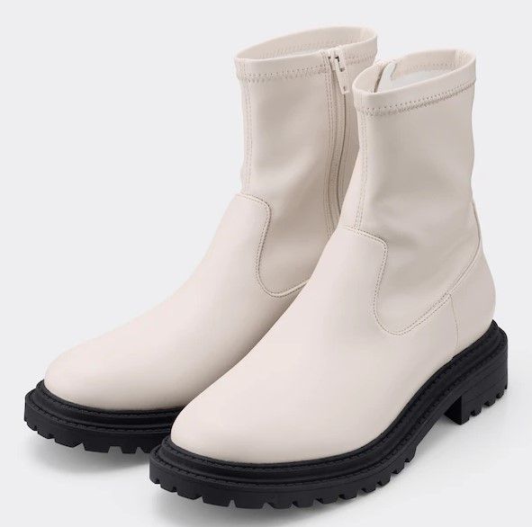 Ultra stretch volume sole short boots
