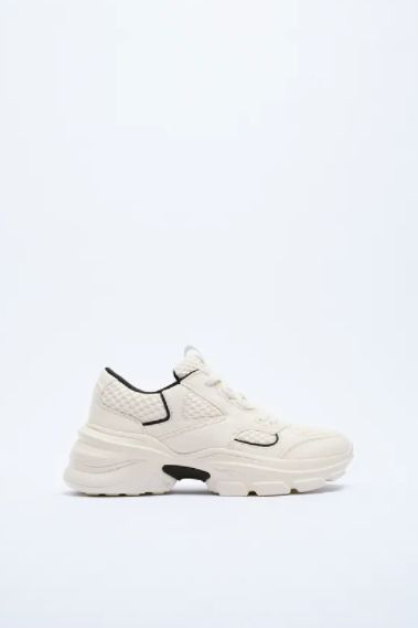 (Nike代替鞋款) ZARA - 網眼布料運動鞋 |  售價：HK$ 499
