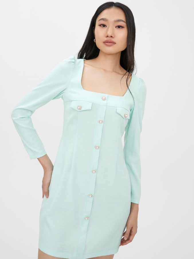 Long Sleeve Mini Dress｜HK$ 259