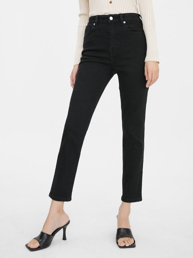 Cropped Slim Fit Jeans｜HK$ 235