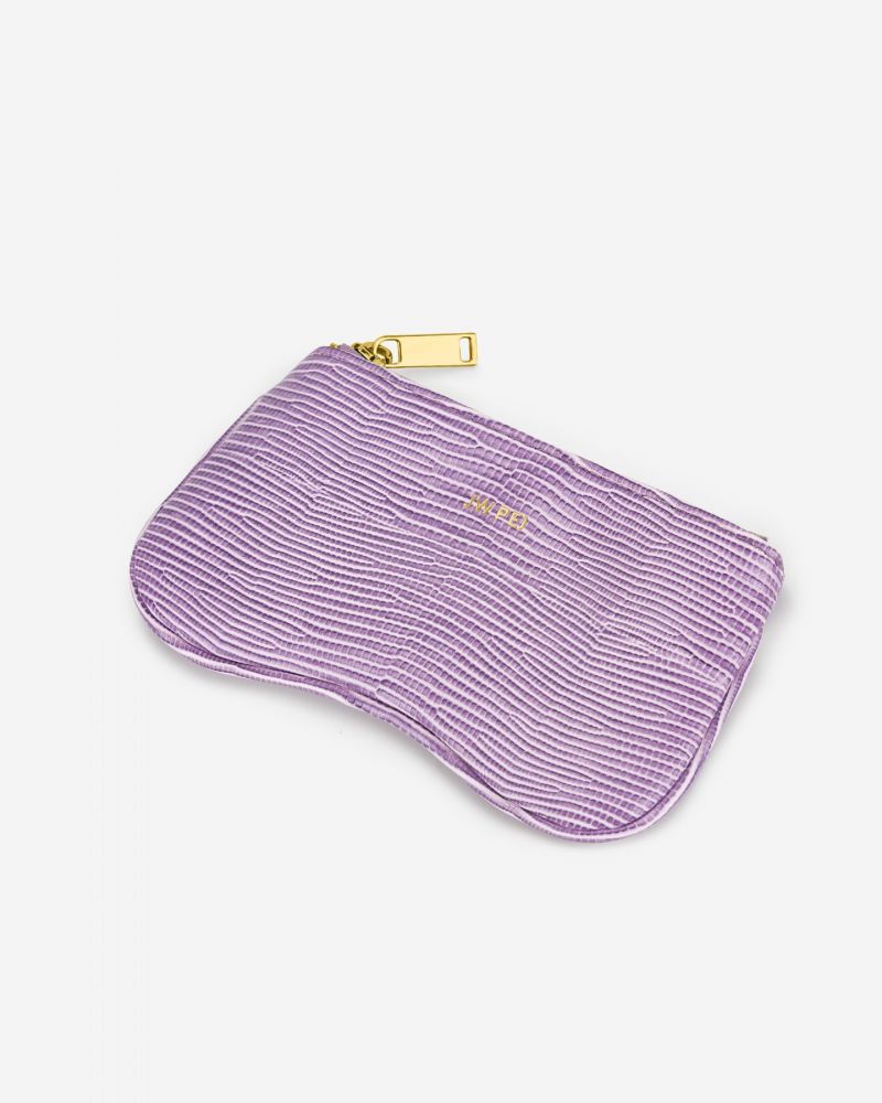 Eva 卡包 - 紫色蜥蜴紋 原價HK$299 | 特價HK$99 | 第二件半價低至HK$74.25