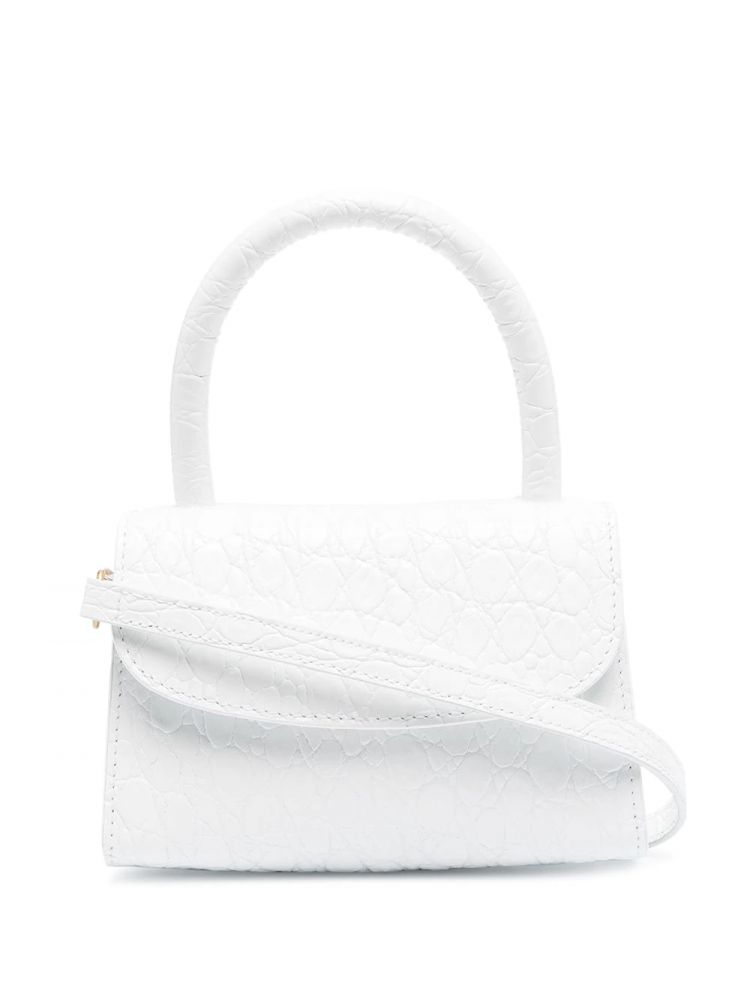 BY FAR crocodile-effect leather mini bag原價：HK$2,696│折後最低價：HK$2,103