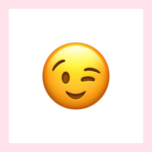 9. 拋媚眼Emoji； Winking Face。 這個拋媚眼Emoji，通常是出於幽默在用。但是，在男女交談中，這個單邊嘴角上揚的表情，其實也有性暗示的意思。8. 拋媚眼Emoji； Winking Face。 這個拋媚眼Emoji，通常是出於幽默在用。但是，在男女交談中，這個單邊嘴角上揚的表情，其實也有性暗示的意思。