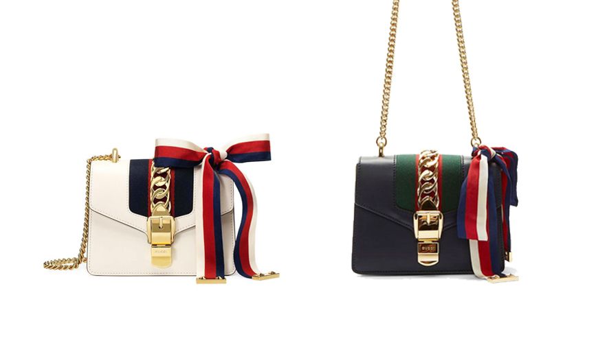 最多香港女生租用手袋Top2：Gucci Mini Sylvie Chain Bag