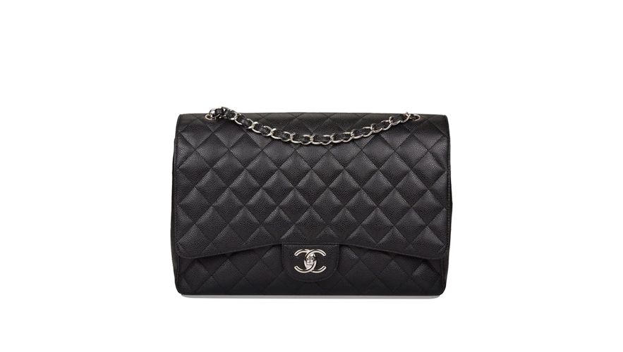 其他熱門手袋款式：Chanel Quilted Caviar Jumbo Classic Single Flap Bag