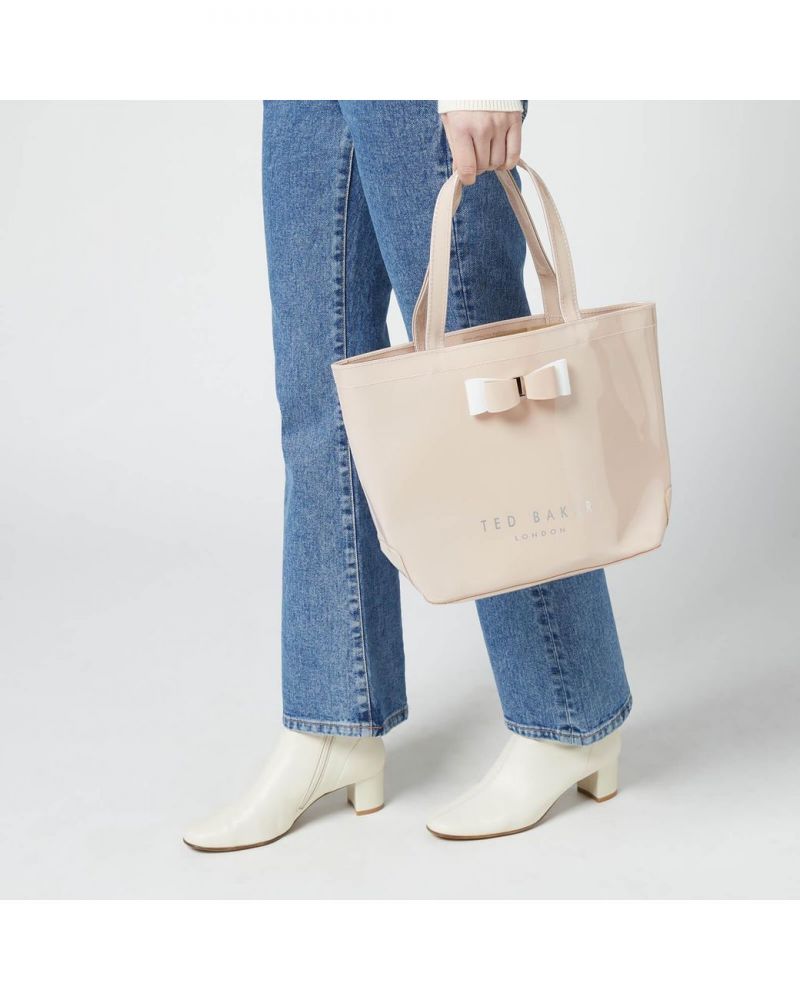 Ted Baker Women's Haricon Bow Small Icon Bag - Dusky Pink 網購價：HK$309 | 半價後：HK$154.5