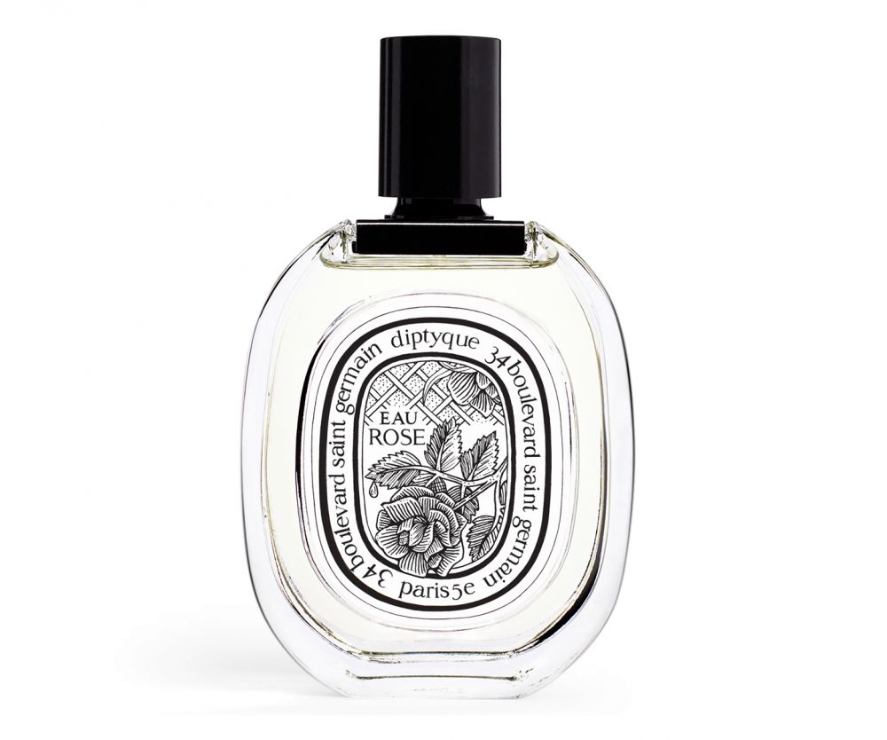 玫瑰香水推薦7：Diptyque Eau Rose Eau de Toilett售價 HK$1150 | 容量 100ml。 玫瑰之水絕對稱得上是品牌的代表香調。