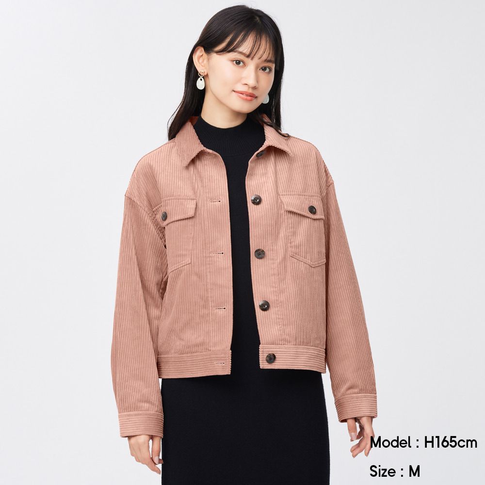 Corduroy short jacket  (原價 HK$ 249 | 現售 HK$ 149)