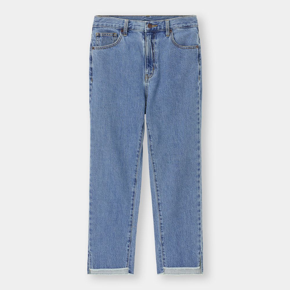 Cut-off slit tapered jeans (原價 HK$ 199 | 現售 HK$ 149)