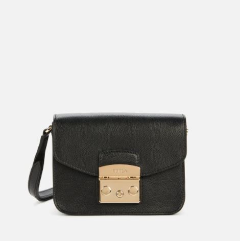 Furla Women's Metropolis Mini Cross Body Bag - Black原價 HK$ 2935.5 | 特價 HK$ 1472.9| 額外85折後HK$1251.96