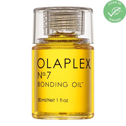 6. Olaplex No.7 Bonding Oil ｜  香港售價 $280.00/ 30ml 護膚油適用於濕或乾髮，質地輕盈易吸收，令毛燥秀髮重拾健康光澤。產品也可以混進其他免沖洗護髮產品一起使用。