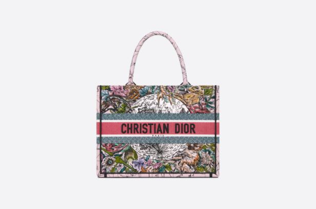 【DIOR BOOK TOTE小型】 Dior Constellation 刺繡HKD$28,500