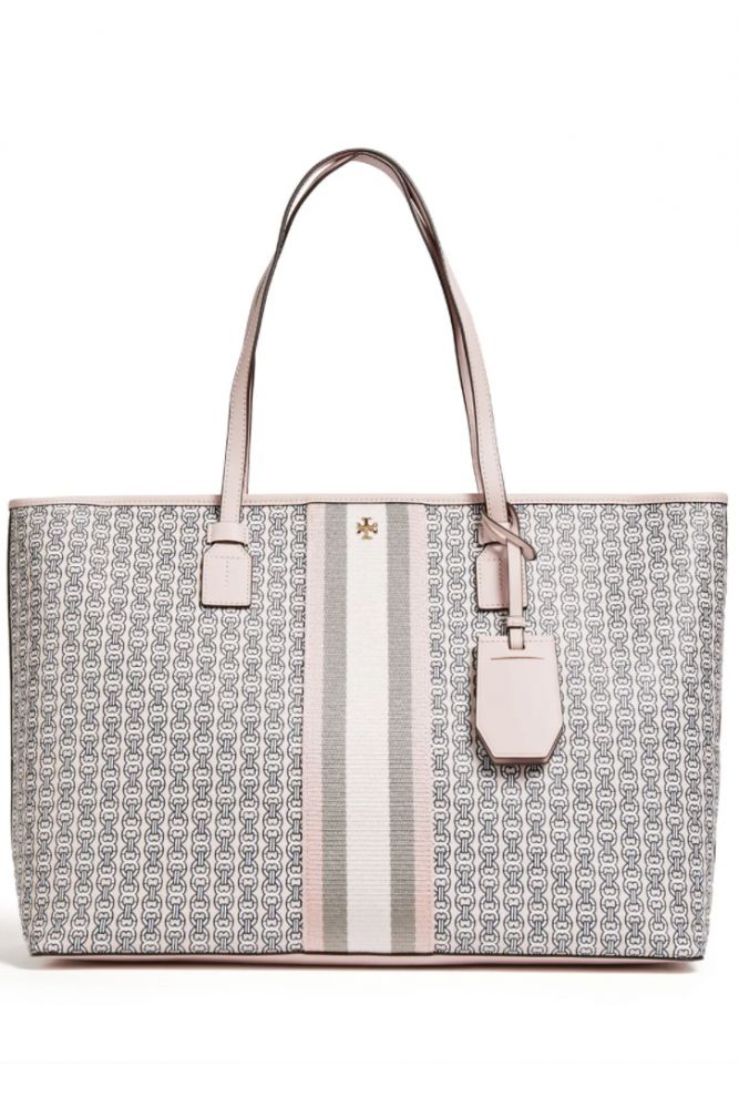 Tory Burch Printed coated cotton-canvas tote 原價 HK$2,866 | 特價HK$1,662【42% off】
