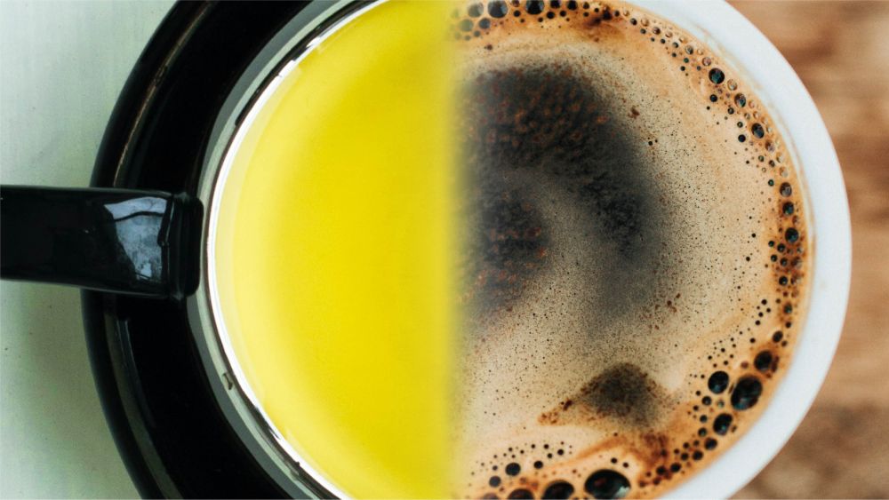 在工藤孝文醫師的書《綠茶咖啡減重法：減重門診醫生教你輕鬆喝，一個月激瘦6.2公斤！》中提到，只要在三餐前，把無糖綠茶和黑咖啡按1：1的比例，勾兌成250-300毫升的份量。