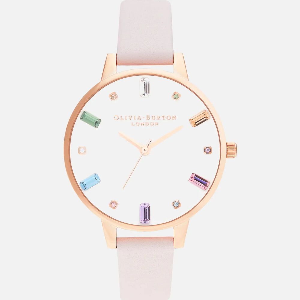Rainbow Collection Watch - White & Rose Gold | 原價 £ 139 | 現售 £ 104.25（約HK$ 1,073）