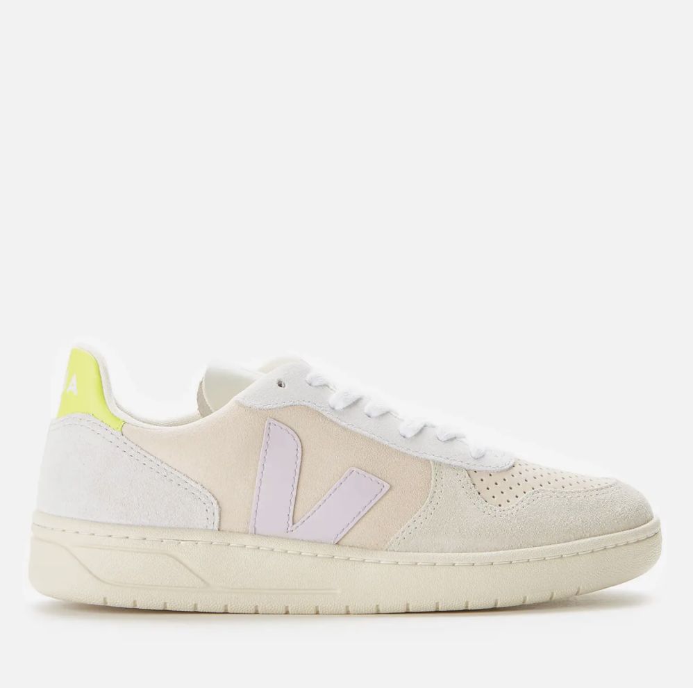 Veja Women's V-10 Suede Trainers - Multi/Sable/Parme 原價 HK$1287.5 | 特價 HK$1030 | 香港門市價 HK$1490 【69折】