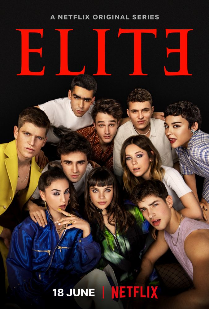 Netflix限制級影集推薦7：《名校風暴》（Élite）。 西班牙驚悚青少年電視影集，常被觀眾用來與同為校園劇的《花邊教主》比較。