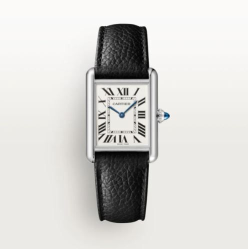 TANK MUST 腕錶 大型款，石英機芯，精鋼，皮革 HK$21,600