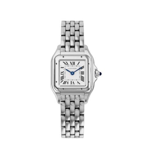 PANTHÈRE DE CARTIER 腕錶，小型款，石英機芯，精鋼 HK$30,900