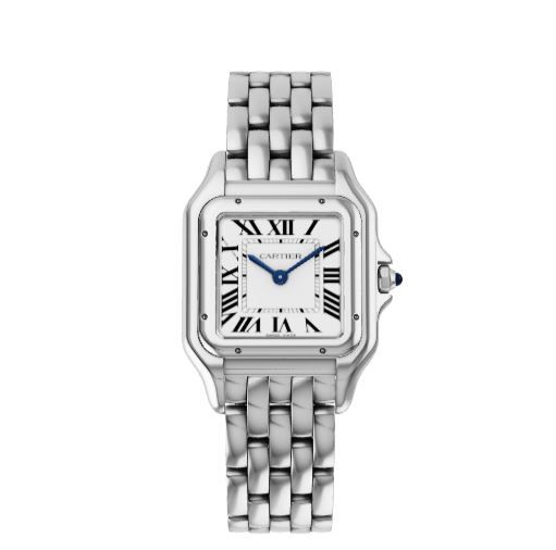 PANTHÈRE DE CARTIER 腕錶 中型款，石英機芯，精鋼 HK$39,000 