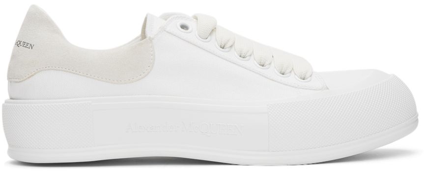 White Pimsoll Sneakers | 原價 HK$ 3910 | 現售 HK$ 3050 (22% OFF)